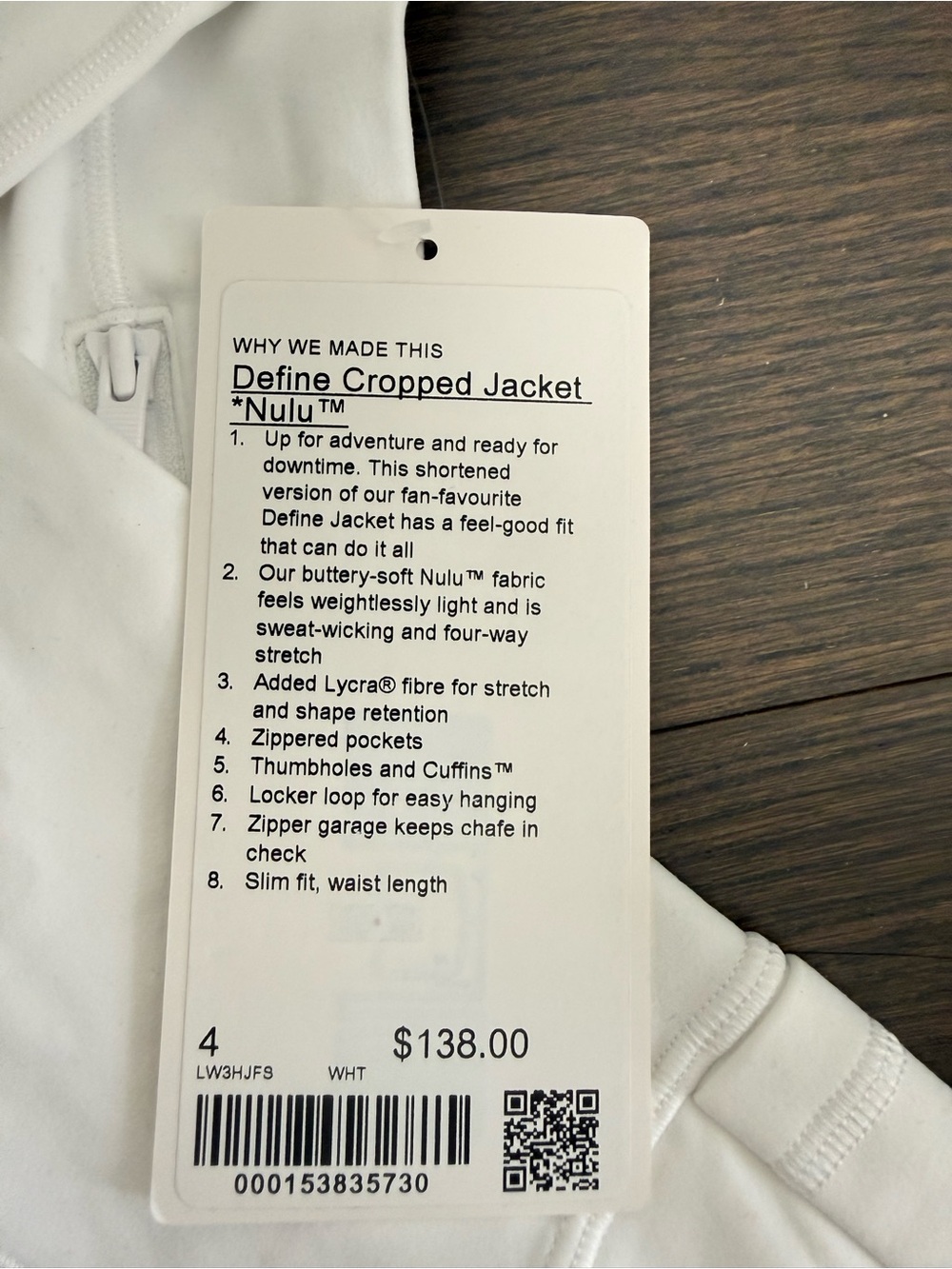 lululemon Define cropped jacket - Picture 4 of 5